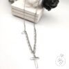 Collana Catena Religiosa Silver