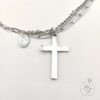 Collana Catena Religiosa Silver